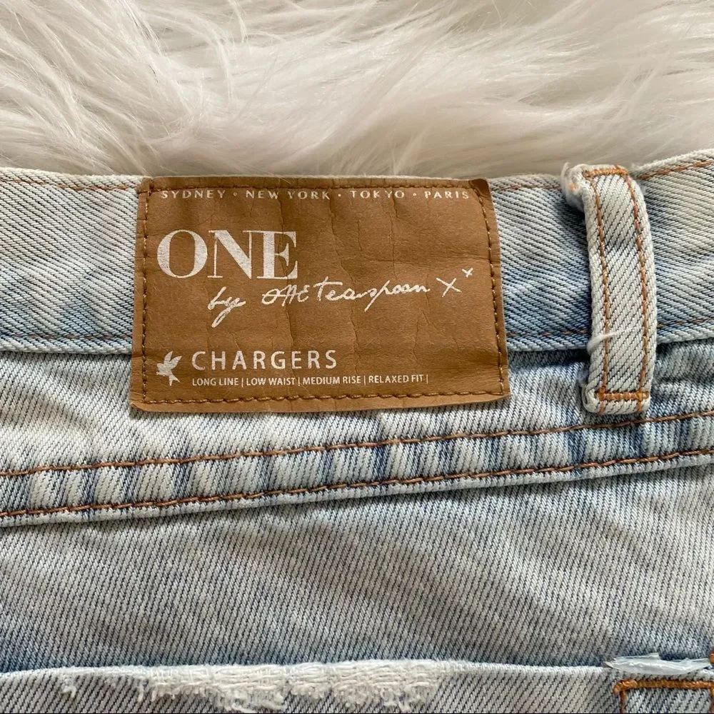 One Teaspoon Diamonds Chargers denim short 26